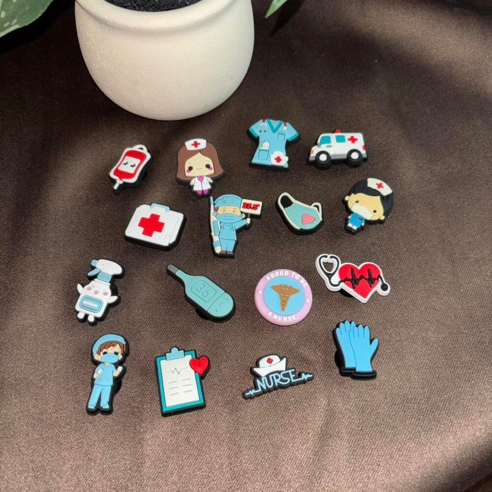 Nurse themed shoe charms or Bogg bags